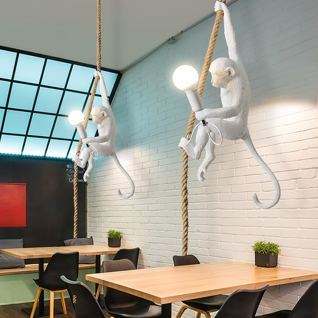 Zalira Suspension Artistique en Résine Corde - Neutralighting