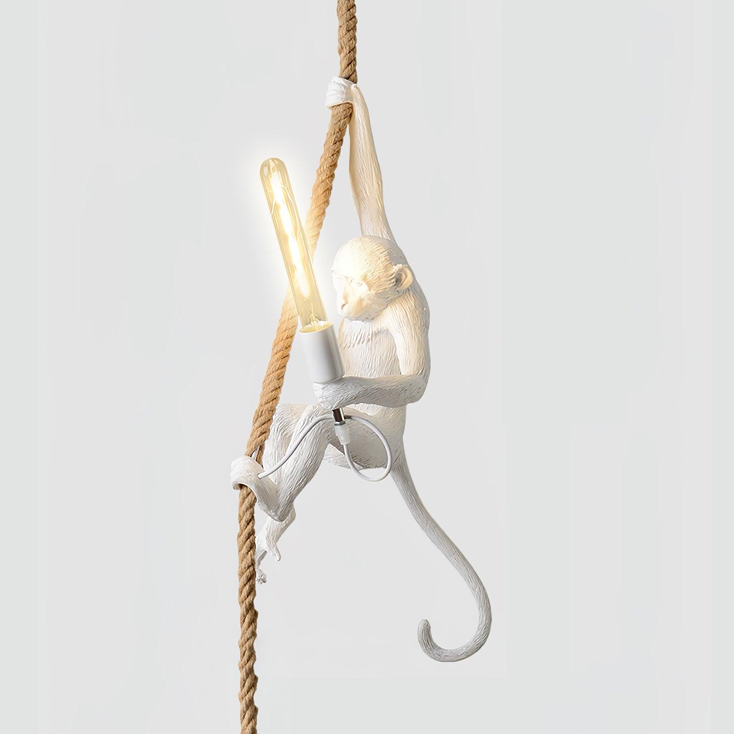 Zalira Suspension Artistique en Résine Corde - Neutralighting
