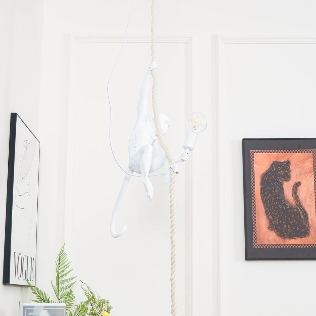 Zalira Suspension Artistique en Résine Corde - Neutralighting