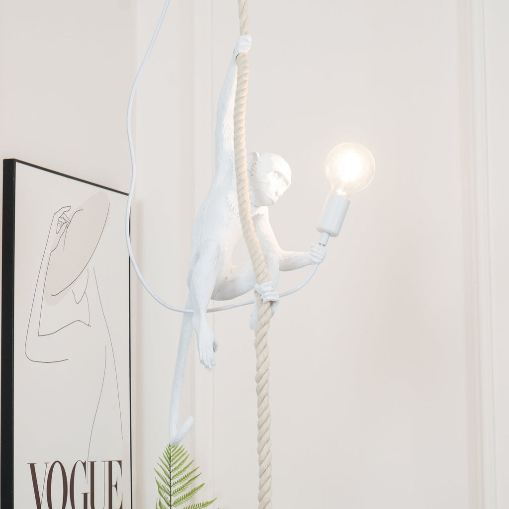 Zalira Suspension Artistique en Résine Corde - Neutralighting