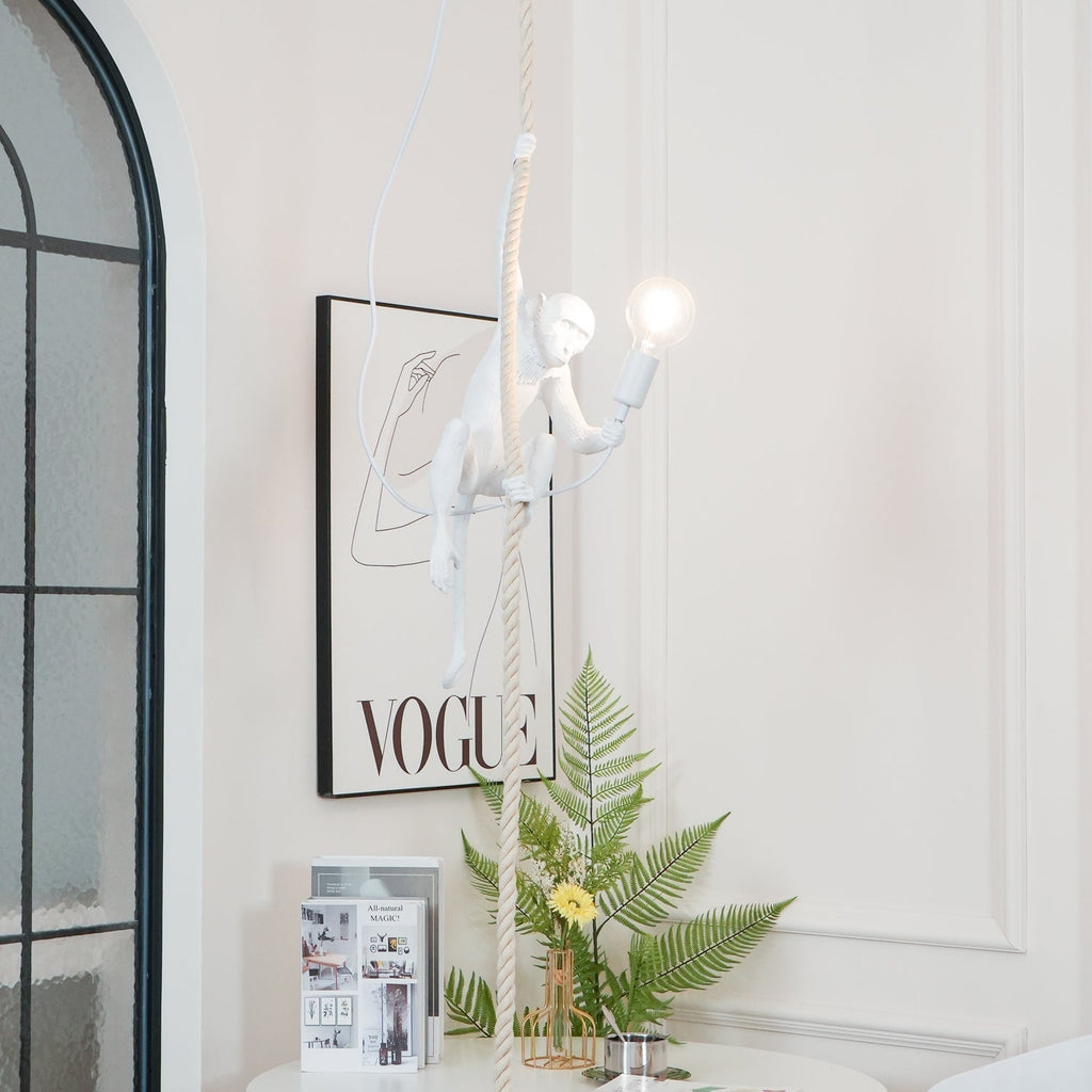 Zalira Suspension Artistique en Résine Corde - Neutralighting