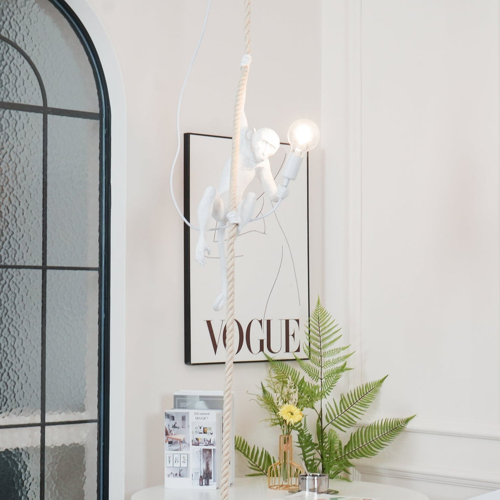 Zalira Suspension Artistique en Résine Corde - Neutralighting