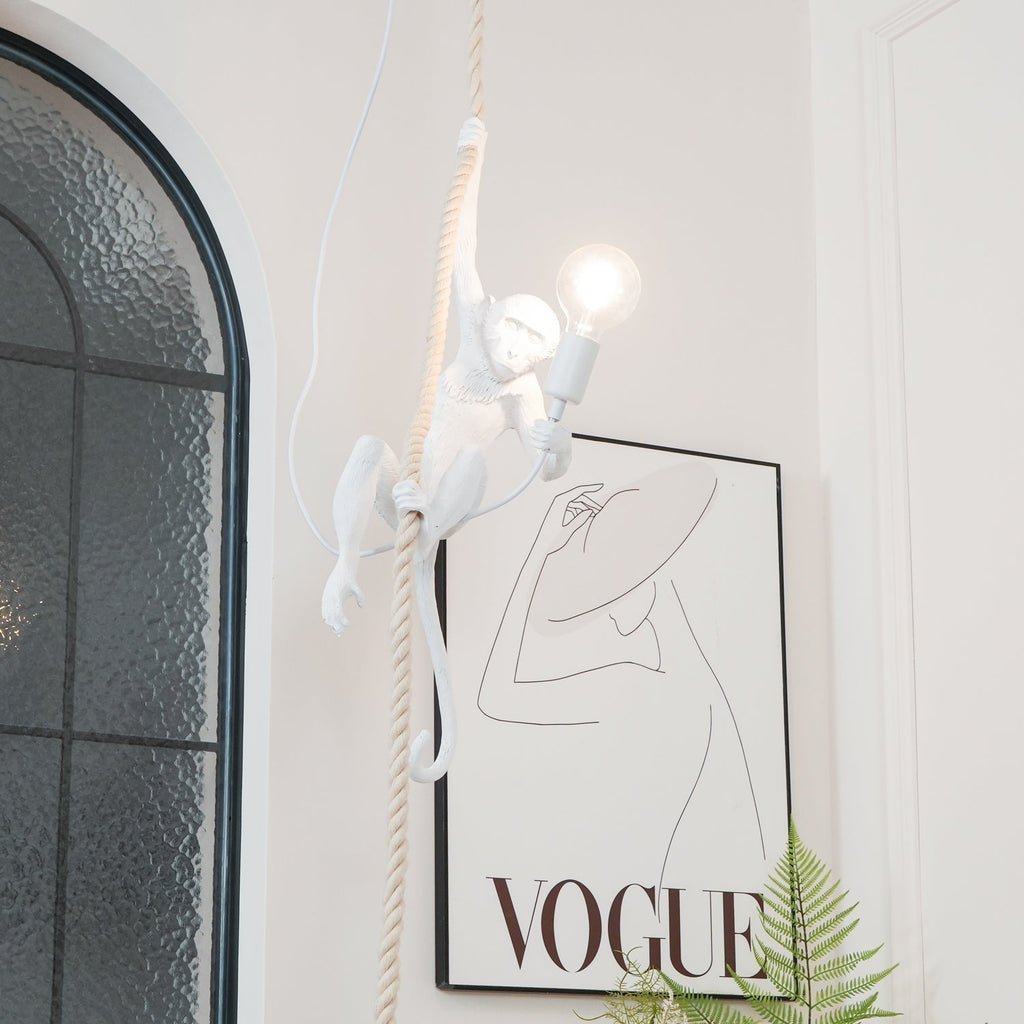 Zalira Suspension Artistique en Résine Corde - Neutralighting