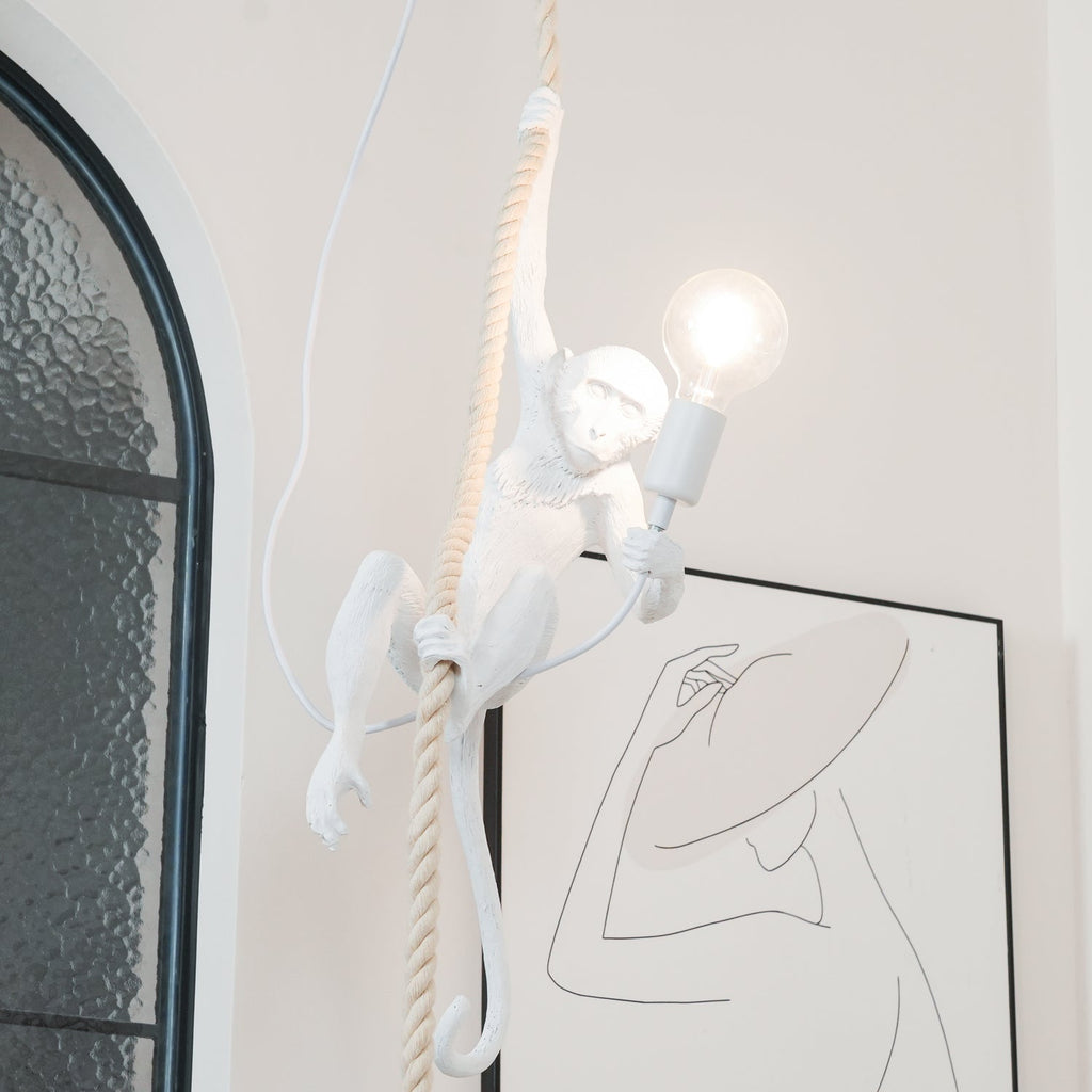 Zalira Suspension Artistique en Résine Corde - Neutralighting