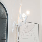 Zalira Suspension Artistique en Résine Corde - Neutralighting