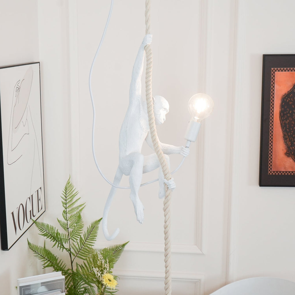 Zalira Suspension Artistique en Résine Corde - Neutralighting