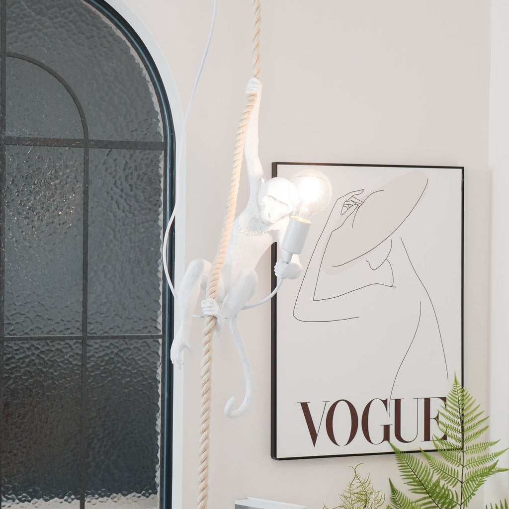 Zalira Suspension Artistique en Résine Corde - Neutralighting