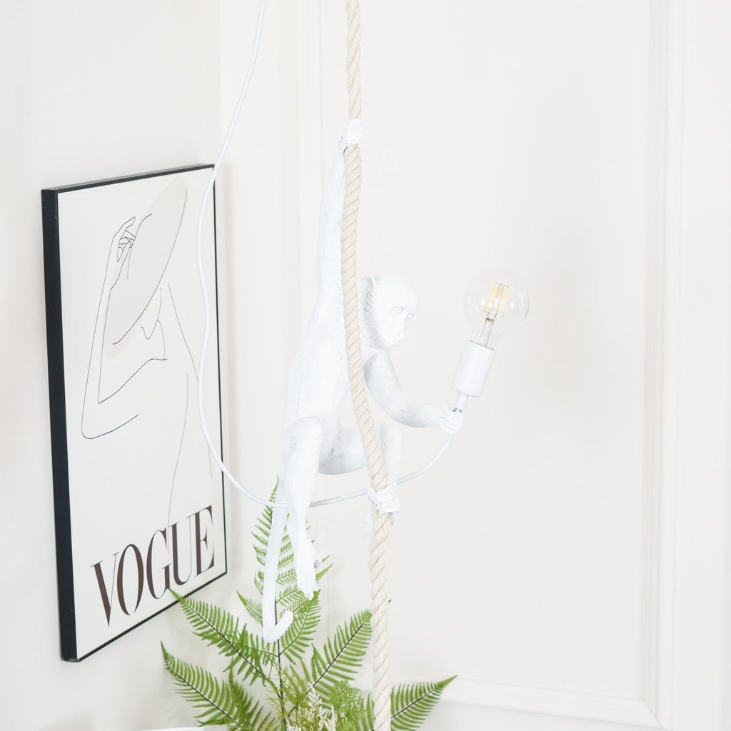 Zalira Suspension Artistique en Résine Corde - Neutralighting