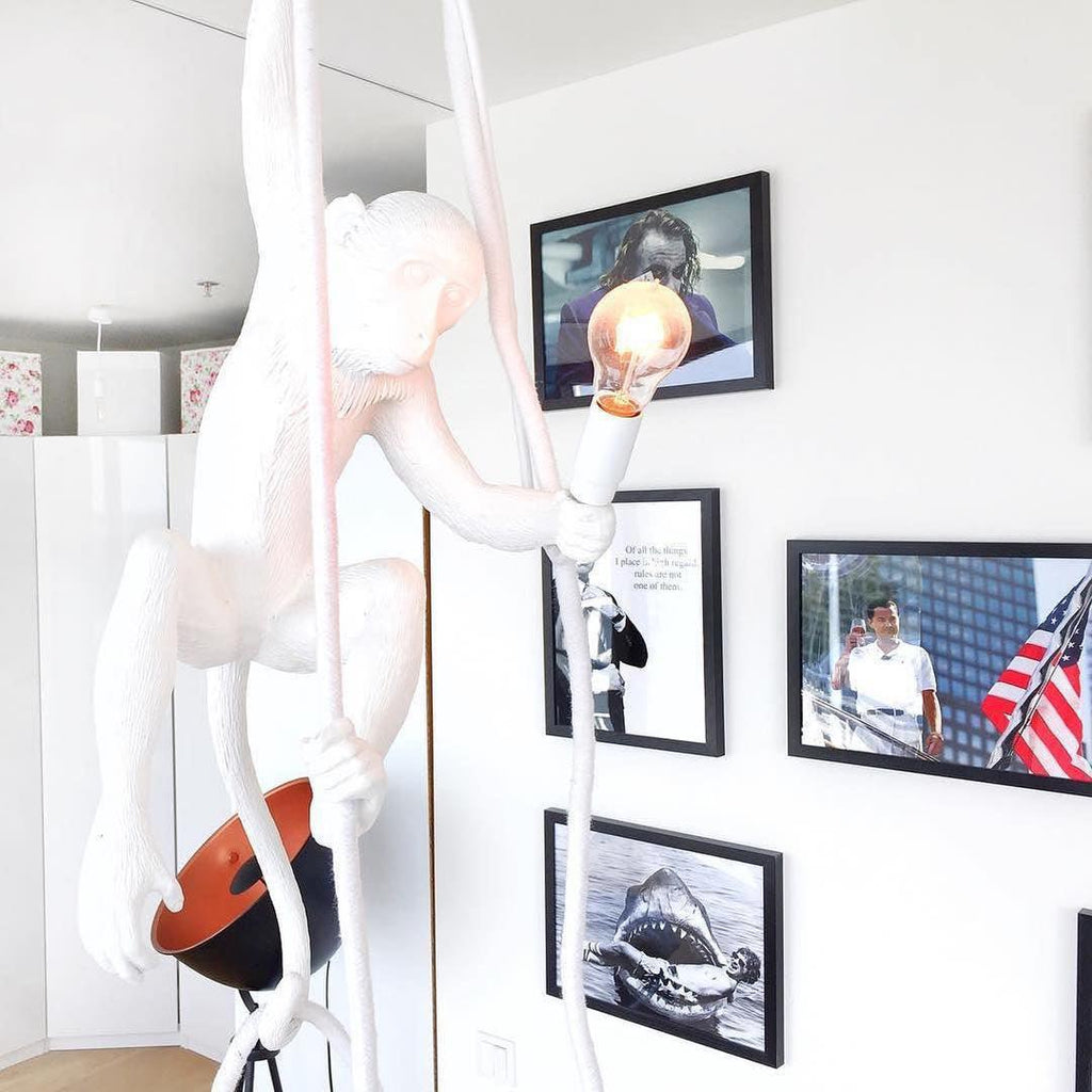 Zalira Suspension Artistique en Résine Corde - Neutralighting
