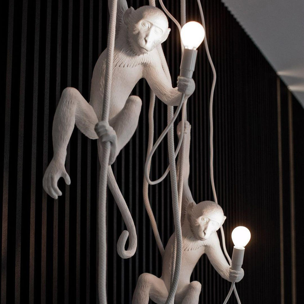 Zalira Suspension Artistique en Résine Corde - Neutralighting