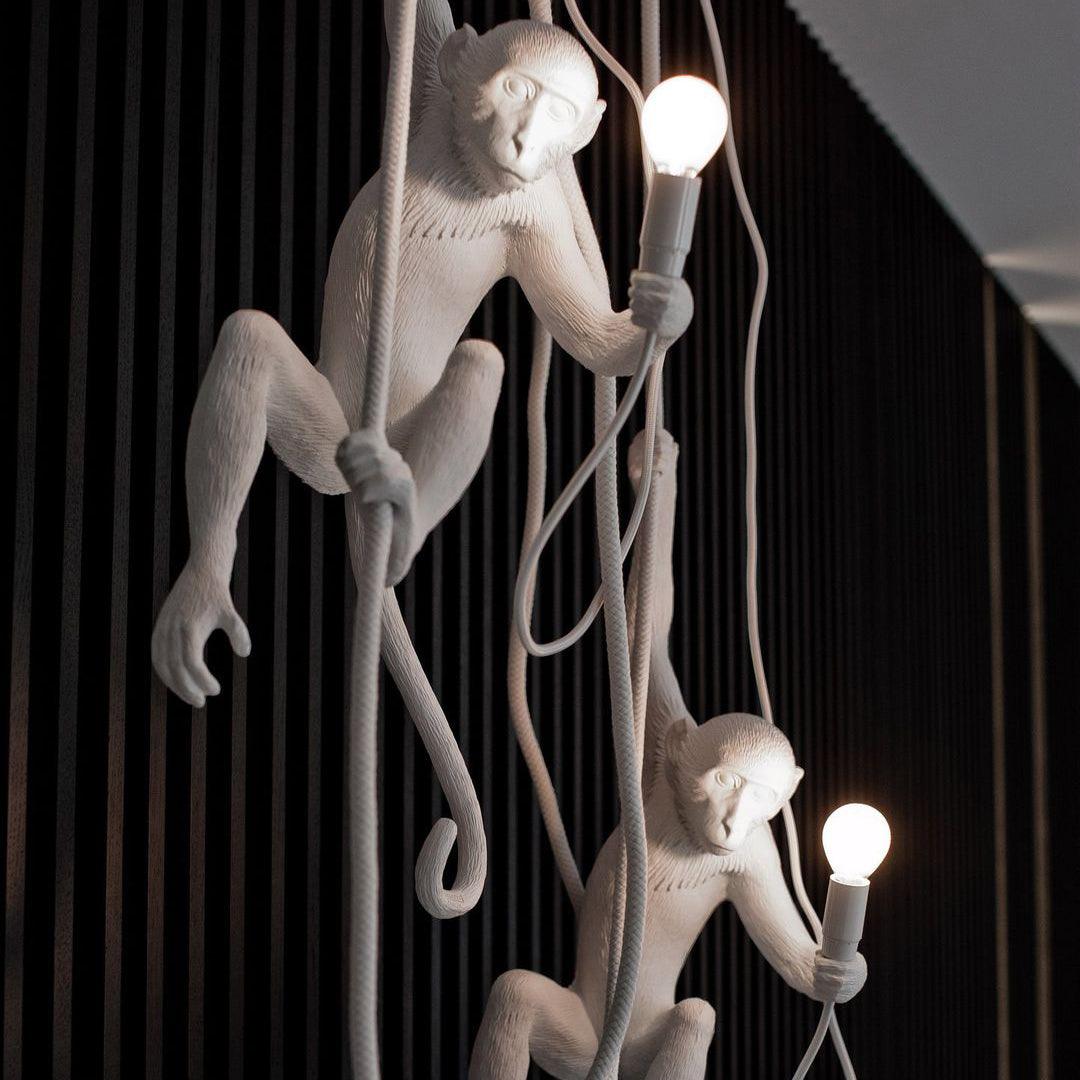 Zalira Suspension Artistique en Résine Corde - Neutralighting