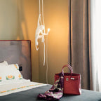 Zalira Suspension Artistique en Résine Corde - Neutralighting