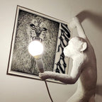 Acoustic Art Unique Singe Résine Applique Murale - Neutralighting