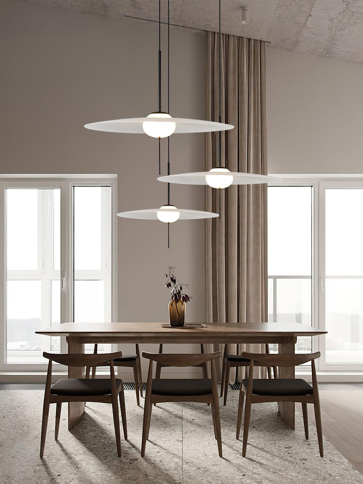 Zelara Lampe à suspension industrielle classique - Neutralighting