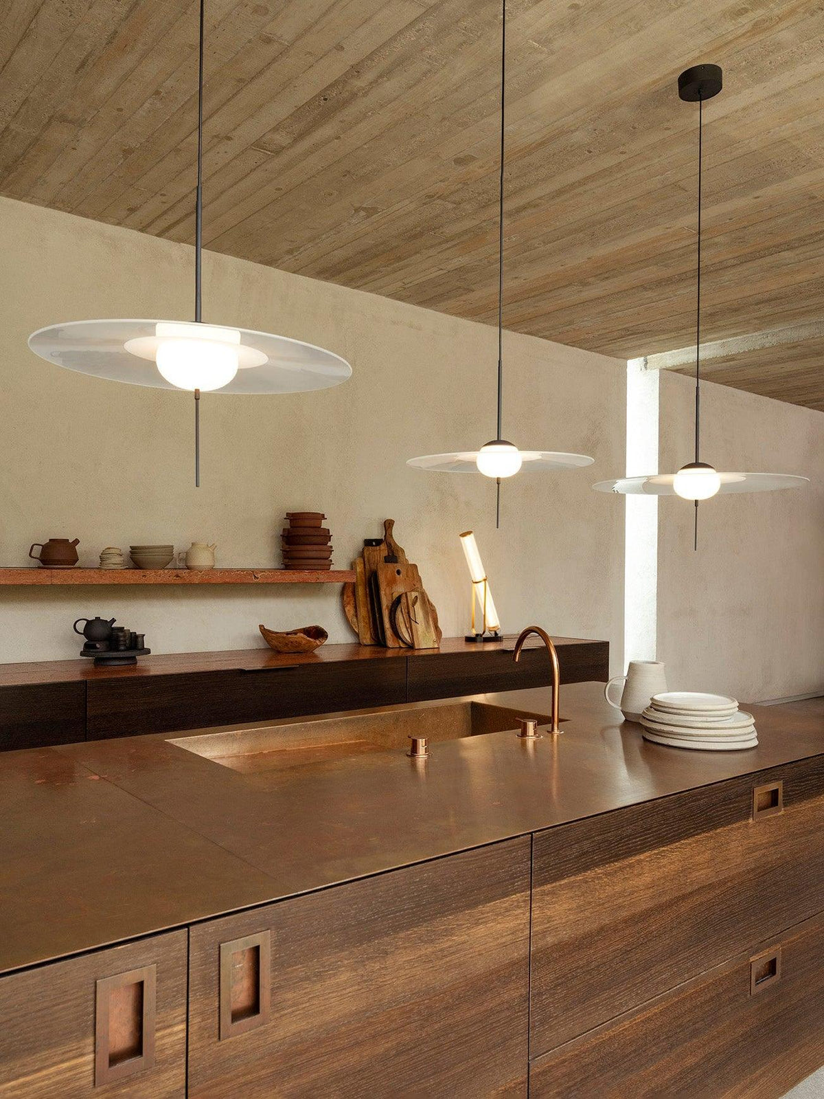 Zelara Lampe à suspension industrielle classique - Neutralighting