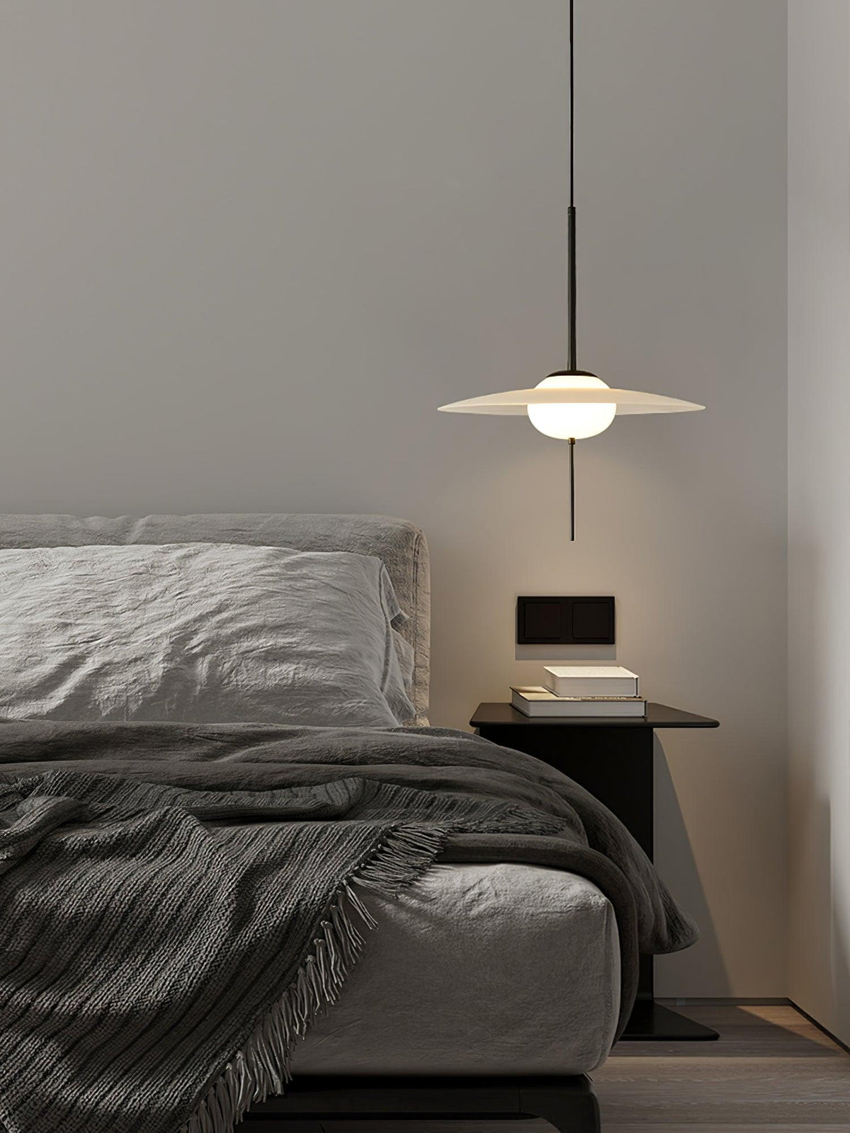Zelara Lampe à suspension industrielle classique - Neutralighting