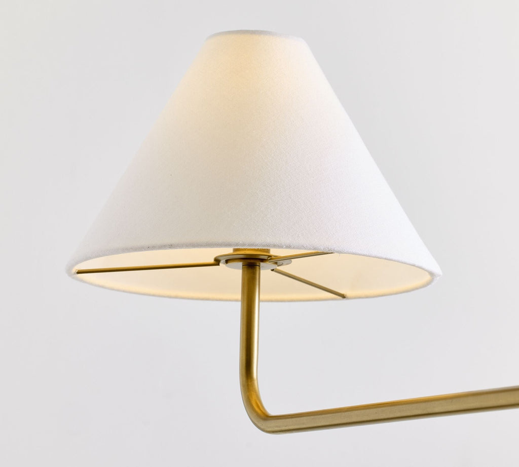 Zoruvyh Étage Ancien Industriel Tissu Métal Lustre - Neutralighting