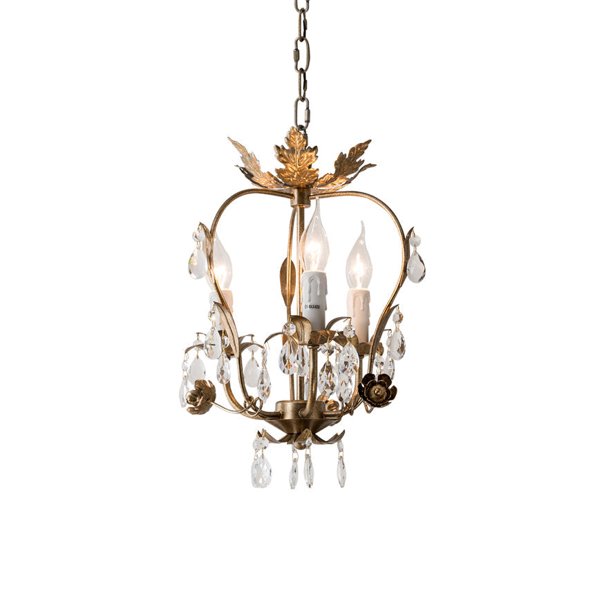 Sylaeara Lustre Postmoderne De Luxe En Métal Et Cristal - Neutralighting