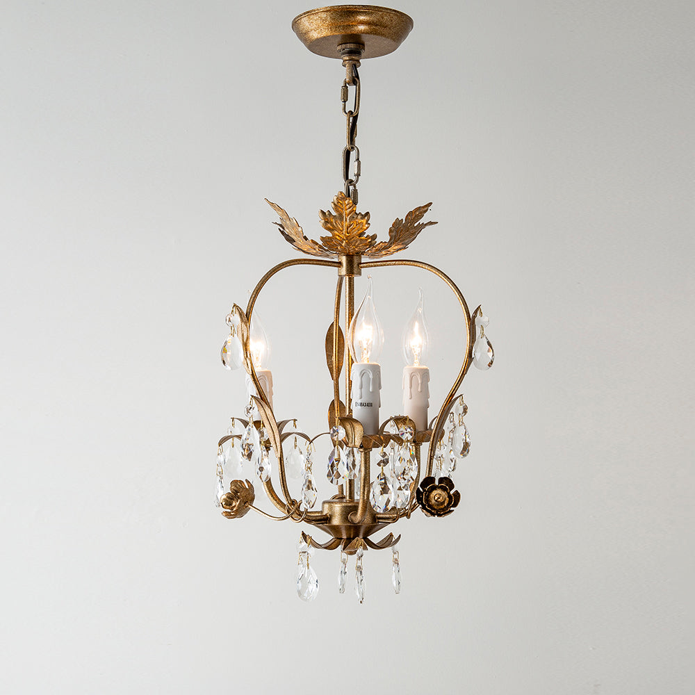 Sylaeara Lustre Postmoderne De Luxe En Métal Et Cristal - Neutralighting