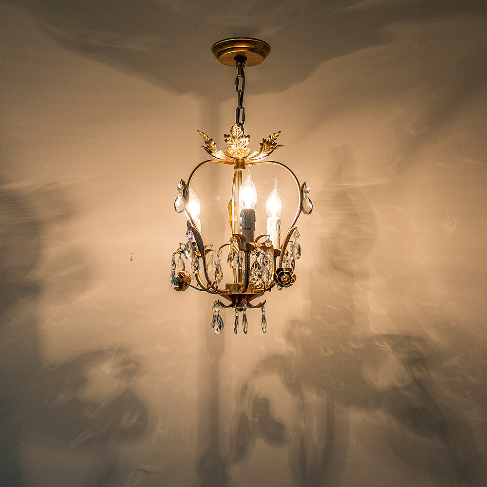 Sylaeara Lustre Postmoderne De Luxe En Métal Et Cristal - Neutralighting