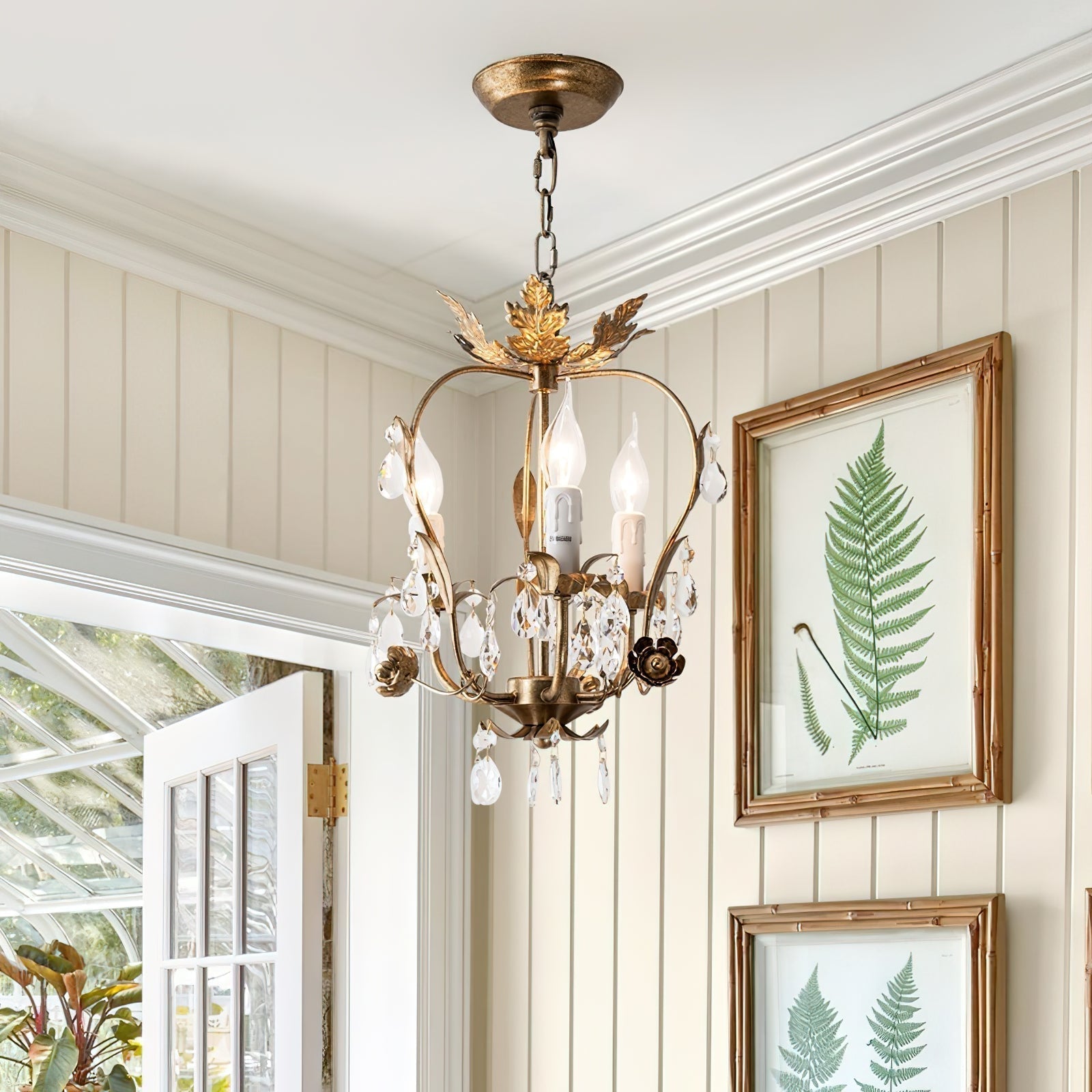 Sylaeara Lustre Postmoderne De Luxe En Métal Et Cristal - Neutralighting