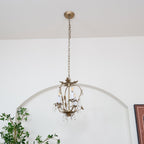 Sylaeara Lustre Postmoderne De Luxe En Métal Et Cristal - Neutralighting