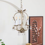 Sylaeara Lustre Postmoderne De Luxe En Métal Et Cristal - Neutralighting