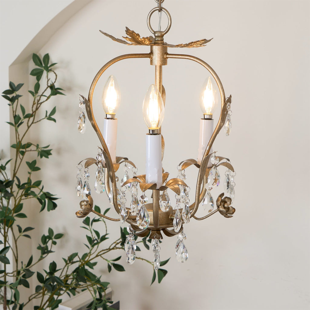 Sylaeara Lustre Postmoderne De Luxe En Métal Et Cristal - Neutralighting