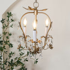Sylaeara Lustre Postmoderne De Luxe En Métal Et Cristal - Neutralighting