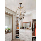 Sylaeara Lustre Postmoderne De Luxe En Métal Et Cristal - Neutralighting