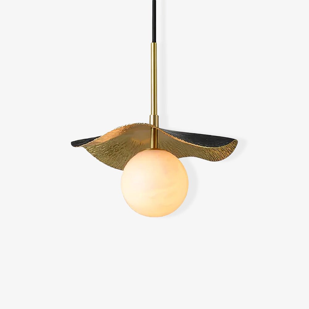 Ivvynen Suspension en Albâtre avec Canopée en Forme de Feuille - Neutralighting