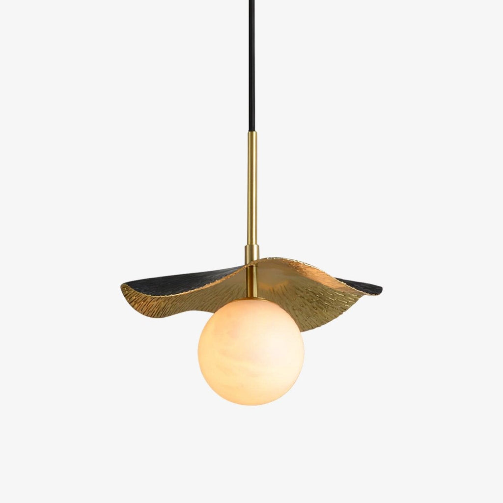 Ivvynen Suspension en Albâtre avec Canopée en Forme de Feuille - Neutralighting