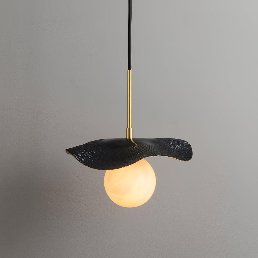 Ivvynen Suspension en Albâtre avec Canopée en Forme de Feuille - Neutralighting