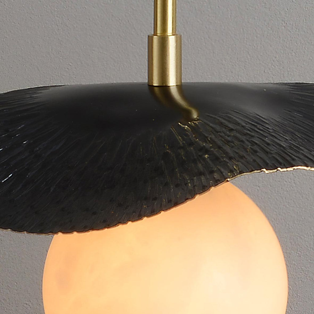 Ivvynen Suspension en Albâtre avec Canopée en Forme de Feuille - Neutralighting