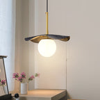 Zaraeen Lampe Suspendue En Laiton Et Albâtre Minimaliste Moderne - Neutralighting