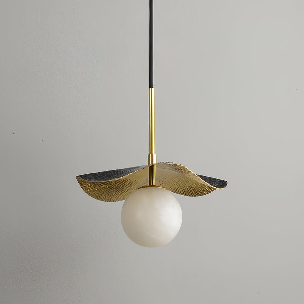 Ivvynen Suspension en Albâtre avec Canopée en Forme de Feuille - Neutralighting