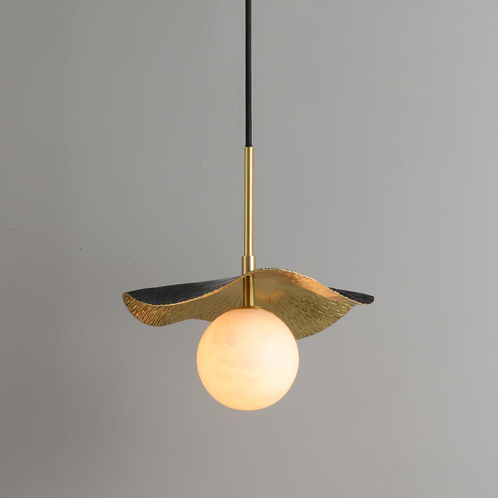 Ivvynen Suspension en Albâtre avec Canopée en Forme de Feuille - Neutralighting