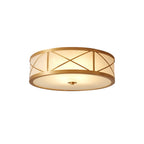 Vovene Plafonnier En Laiton Et Verre Minimaliste Moderne - Neutralighting