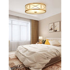 Vovene Plafonnier En Laiton Et Verre Minimaliste Moderne - Neutralighting