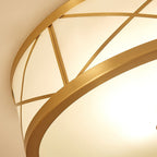 Vovene Plafonnier En Laiton Et Verre Minimaliste Moderne - Neutralighting