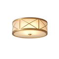 Vovene Plafonnier En Laiton Et Verre Minimaliste Moderne - Neutralighting
