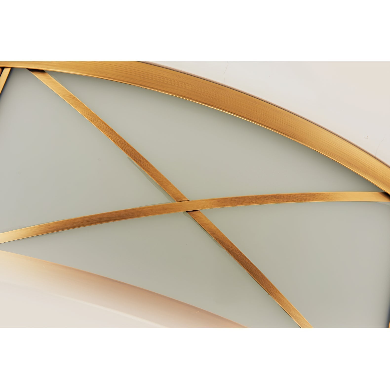 Vovene Plafonnier En Laiton Et Verre Minimaliste Moderne - Neutralighting