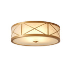 Vovene Plafonnier En Laiton Et Verre Minimaliste Moderne - Neutralighting