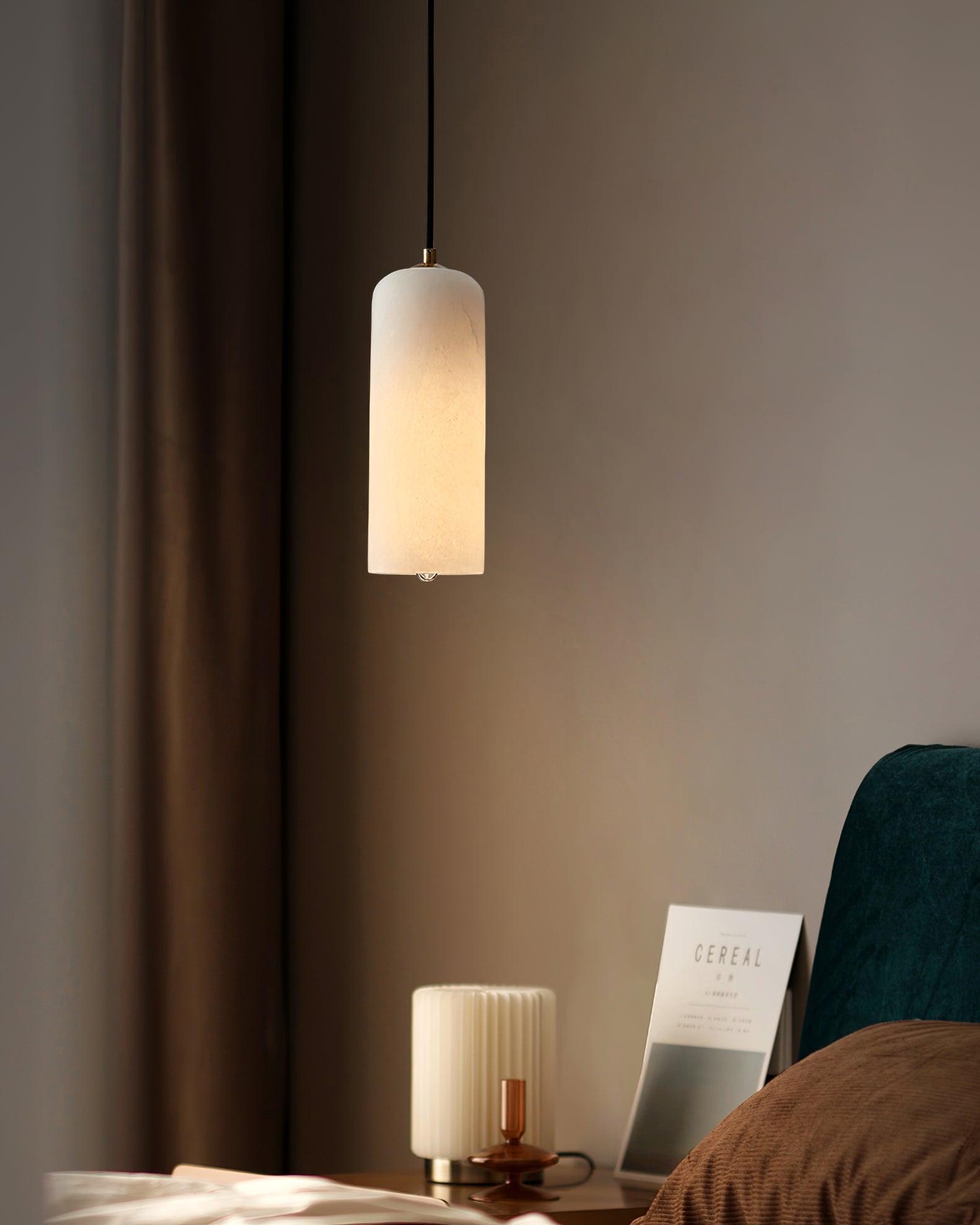 Zashayra Suspension Cylindrique en Albâtre - Neutralighting
