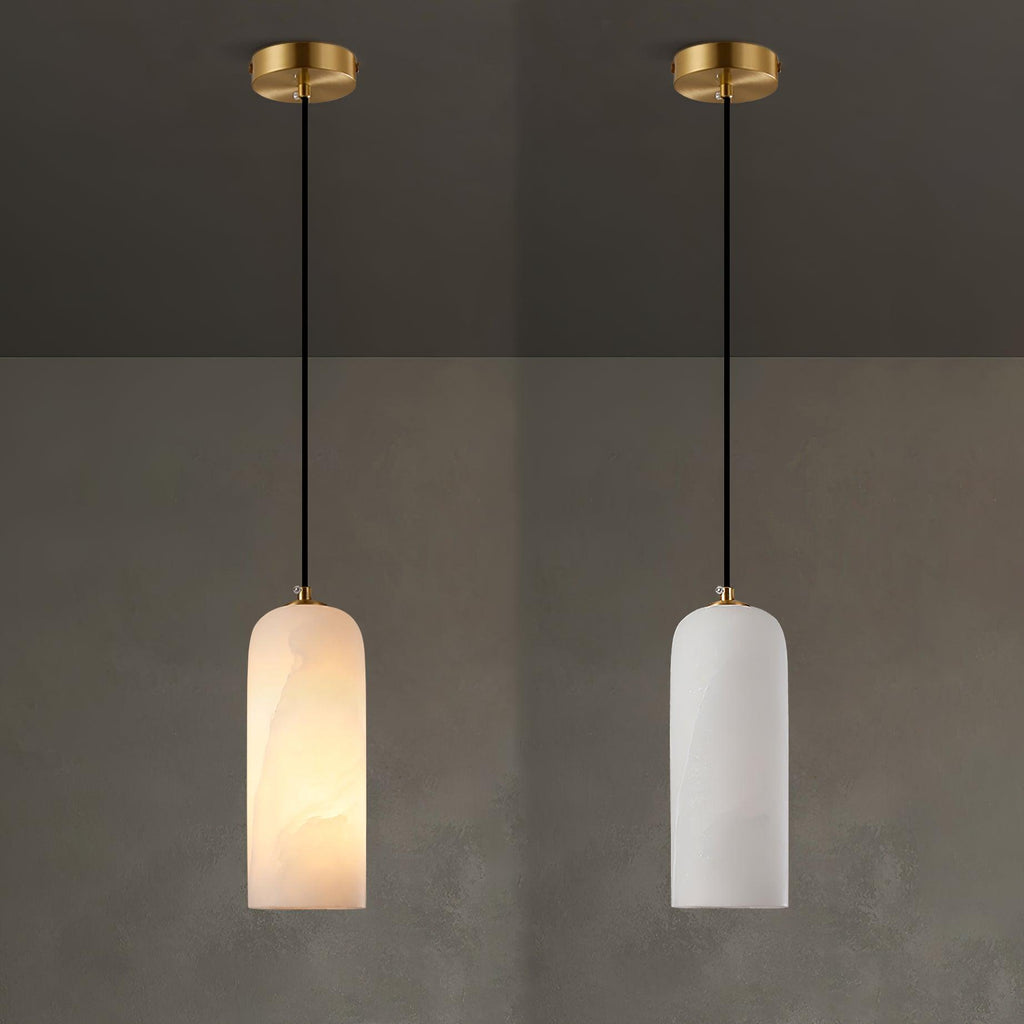 Zashayra Suspension Cylindrique en Albâtre - Neutralighting
