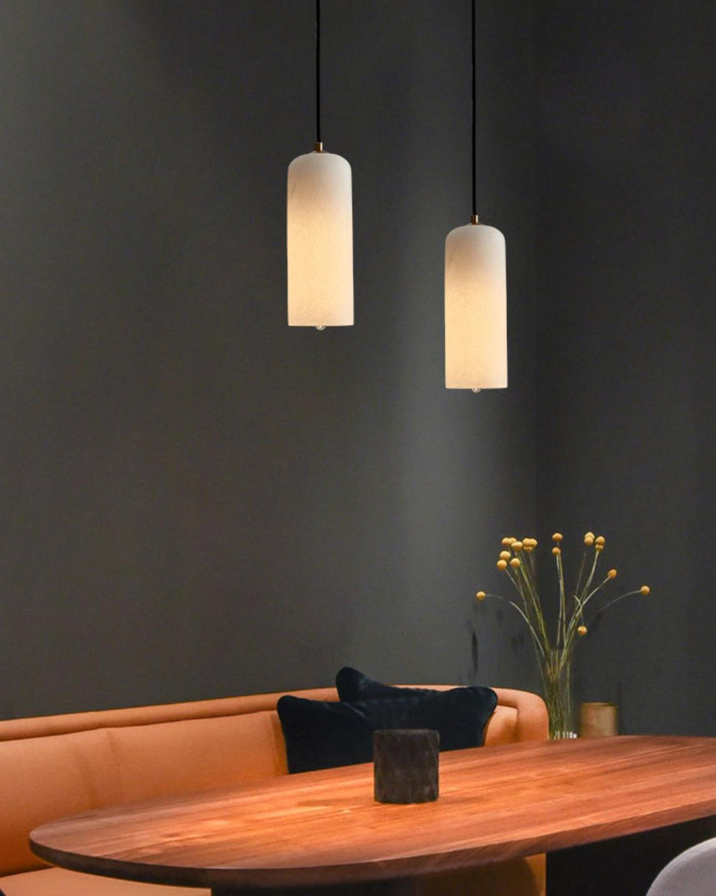 Zashayra Suspension Cylindrique en Albâtre - Neutralighting
