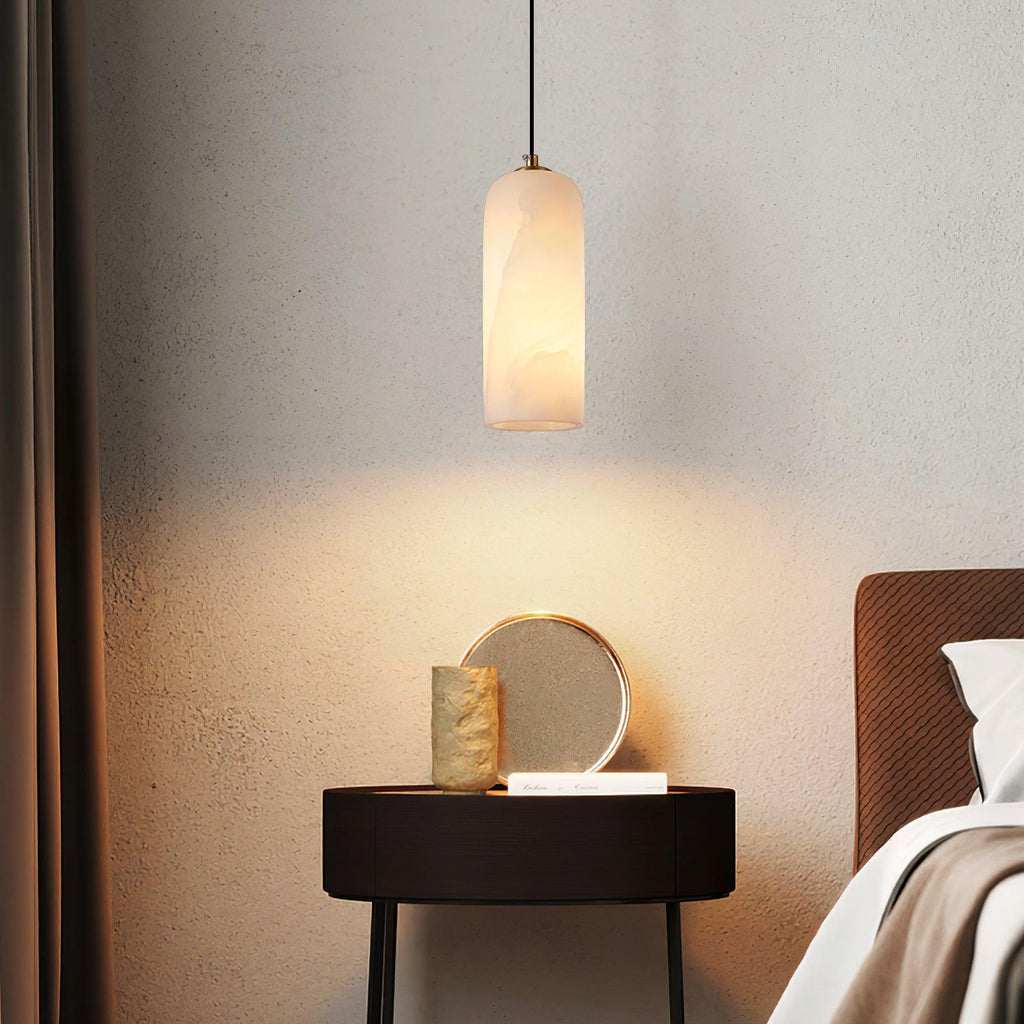 Zashayra Suspension Cylindrique en Albâtre - Neutralighting