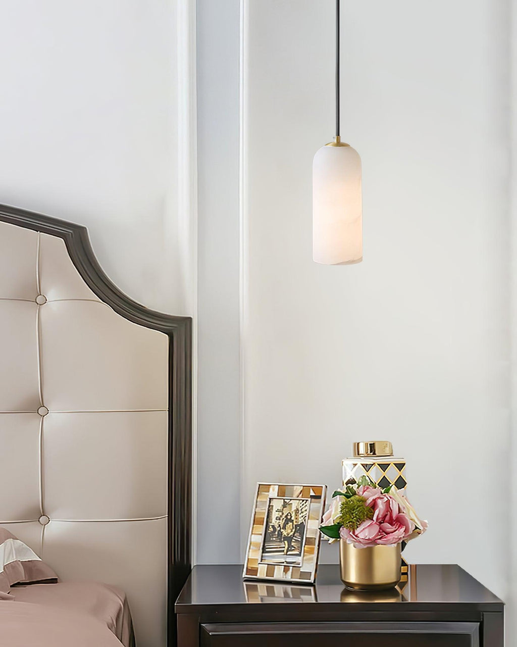 Zashayra Suspension Cylindrique en Albâtre - Neutralighting