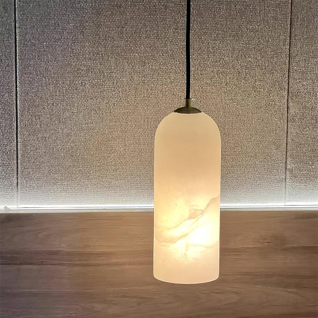 Zashayra Suspension Cylindrique en Albâtre - Neutralighting