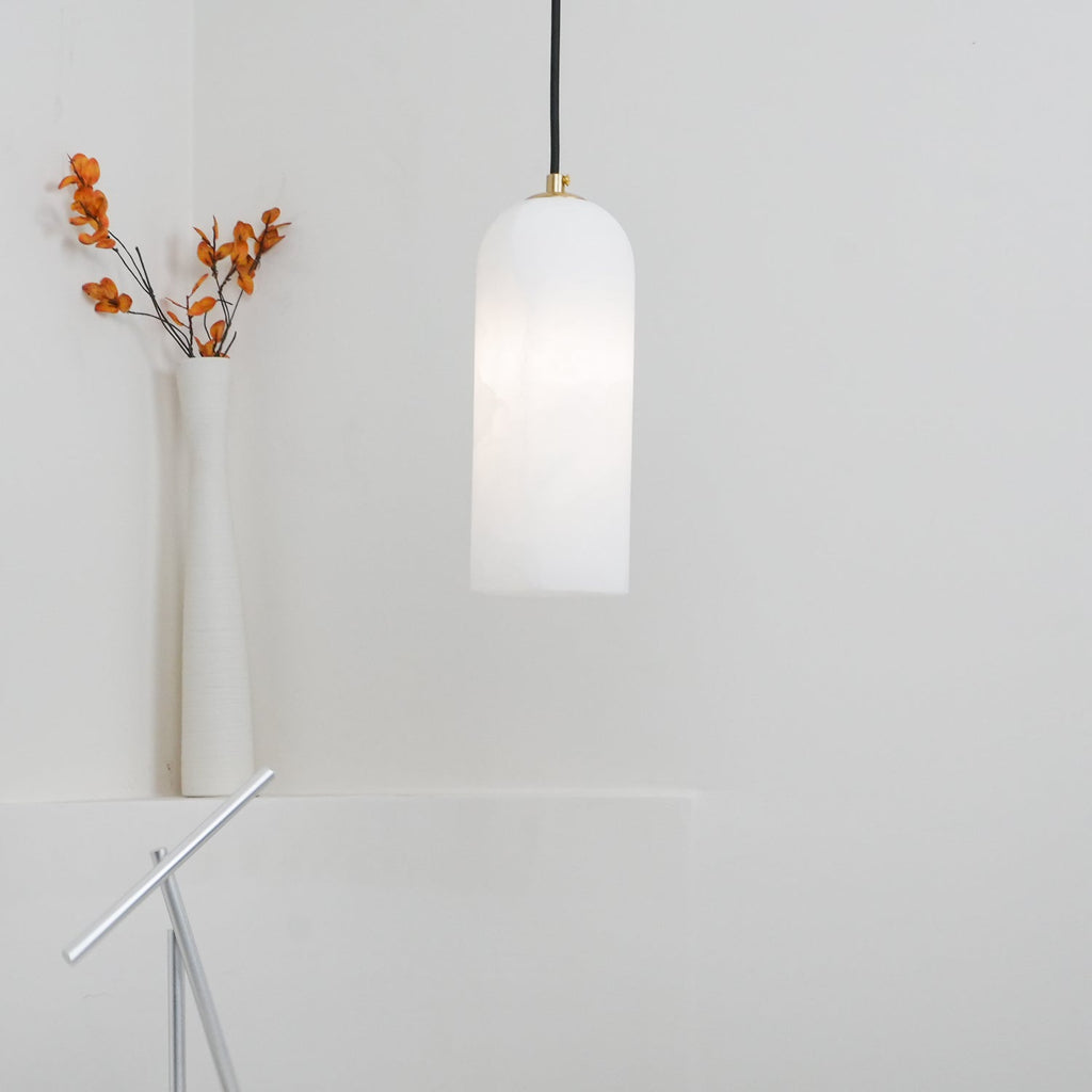 Zashayra Suspension Cylindrique en Albâtre - Neutralighting